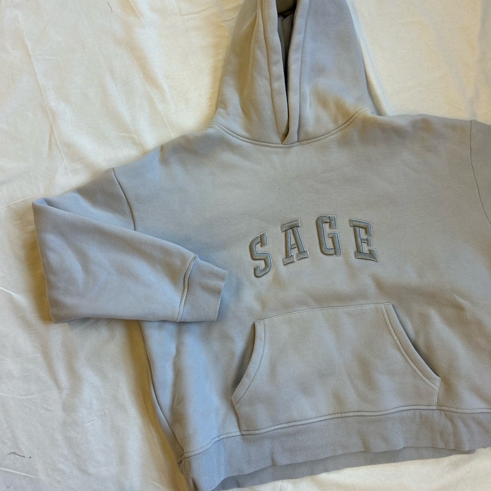 Light Gray Hoodie SAGE